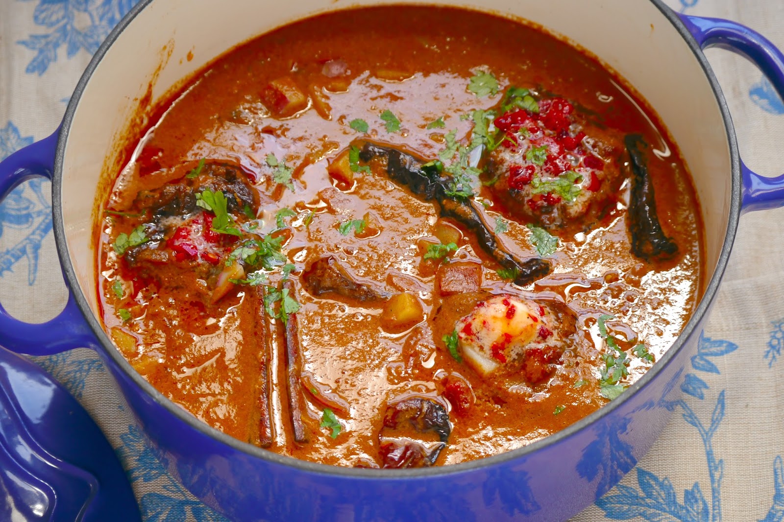 غذاهای معروف هندی-گوشت بره و رب