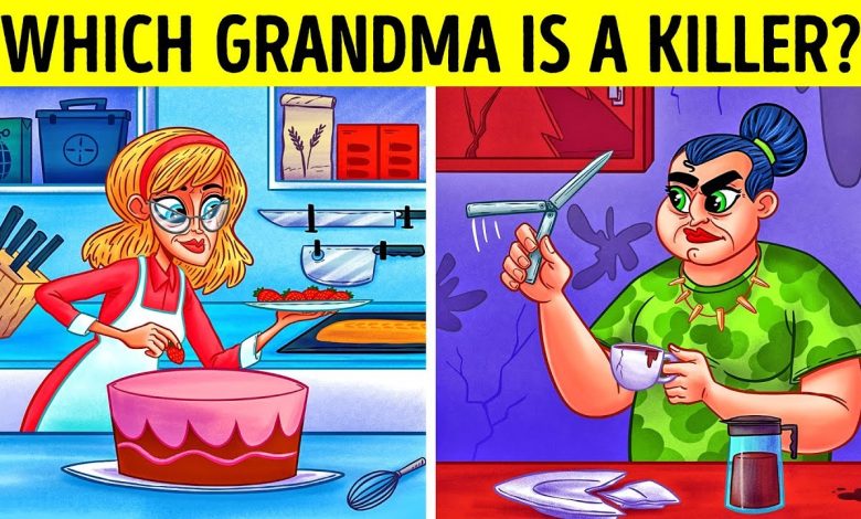 تست هوش مادربزرگ قاتل