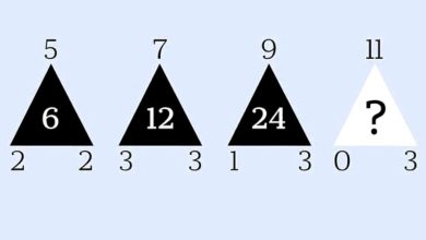 سوال هوش مثلث