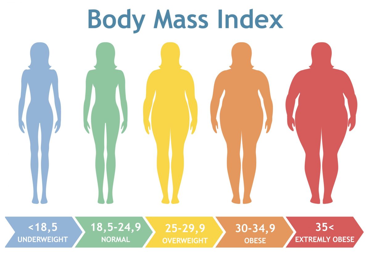 شاخص توده بدنی یا BMI-پارامترهای شاخص توده بدنی یا BMI