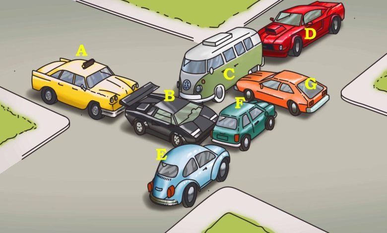 تصویر معمای حل ترافیک