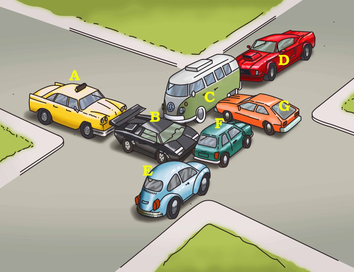 تصویر معمای حل ترافیک