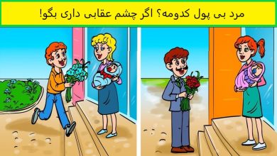 آزمون شناخت مرد بی پول