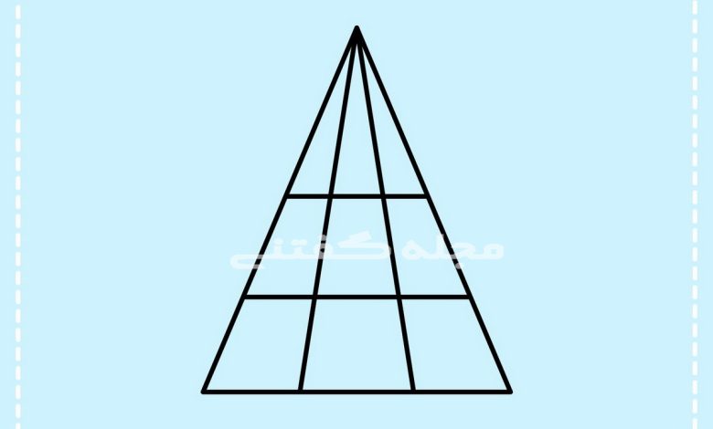 بازی فکری مثلث ها