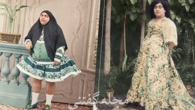 علت چاق بودن زنان قاجار