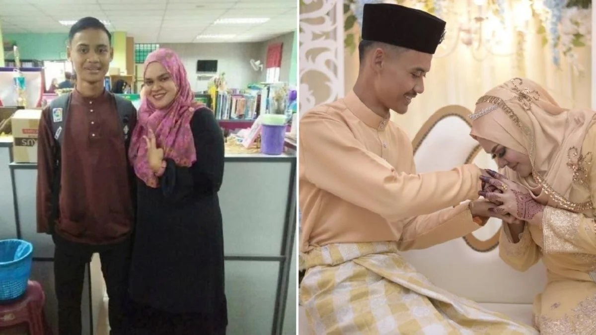 ازدواج با اختلاف سنی 1: پسر مالزیایی و همسرش