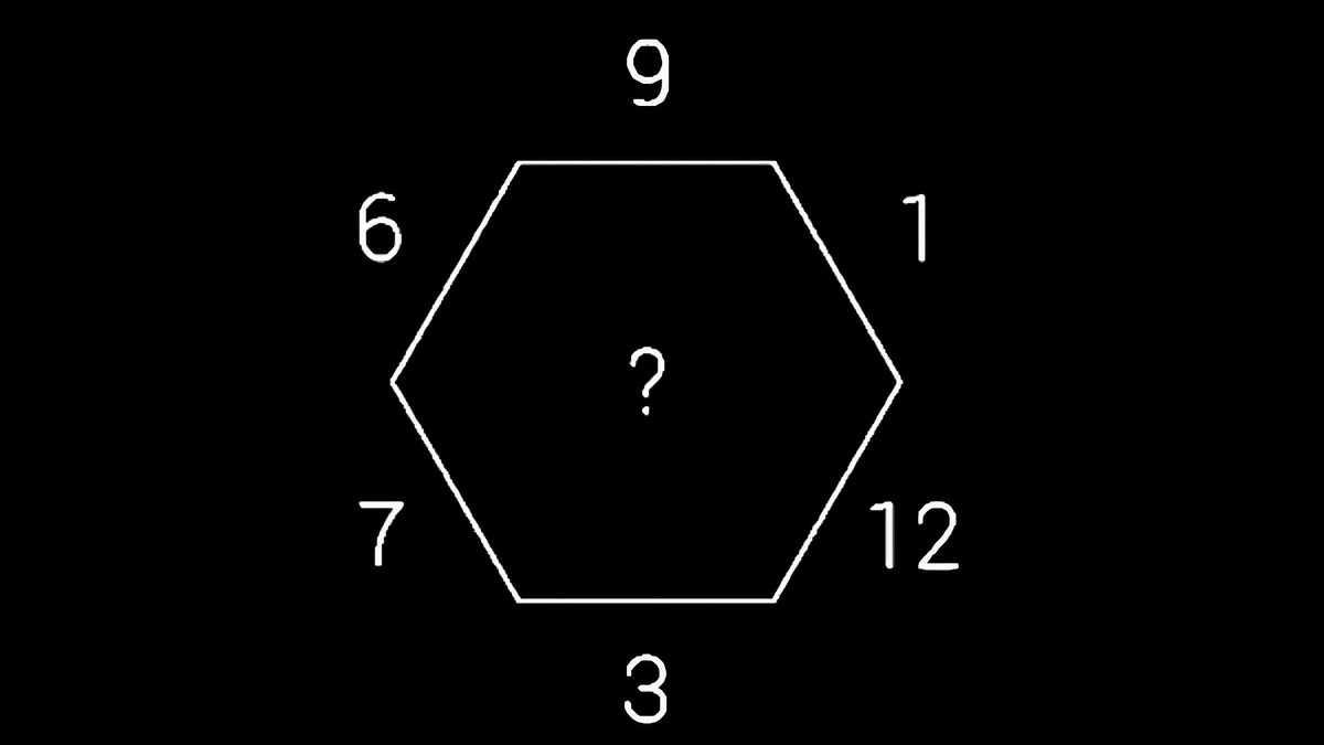آزمون هوش ریاضی شش ضلعی 1