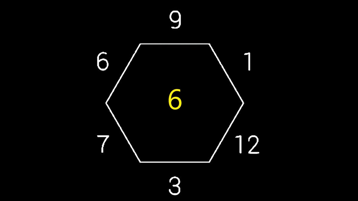 آزمون هوش ریاضی شش ضلعی 2