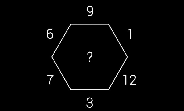 آزمون هوش ریاضی شش ضلعی