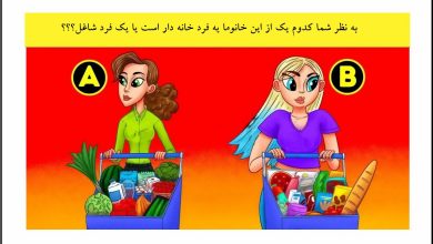 تست شناخت زن خانه دار یا شاغل؟