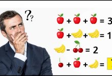 تست هوش معمای ریاضی میوه ها