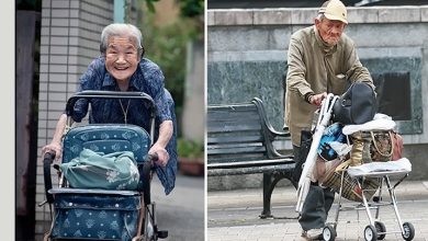 رها کردن افراد پیر در ژاپن