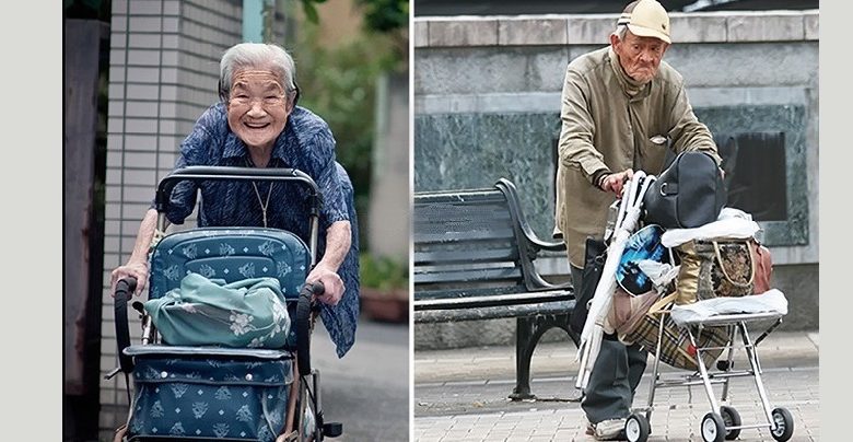 رها کردن افراد پیر در ژاپن
