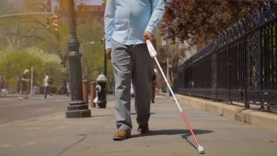 عصای هوشمند برای نابینایان