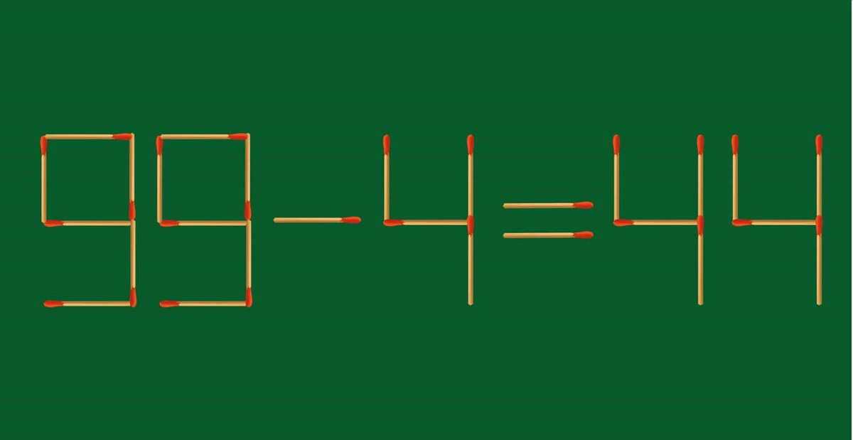آزمون هوش ریاضی با چوب کبریت-1