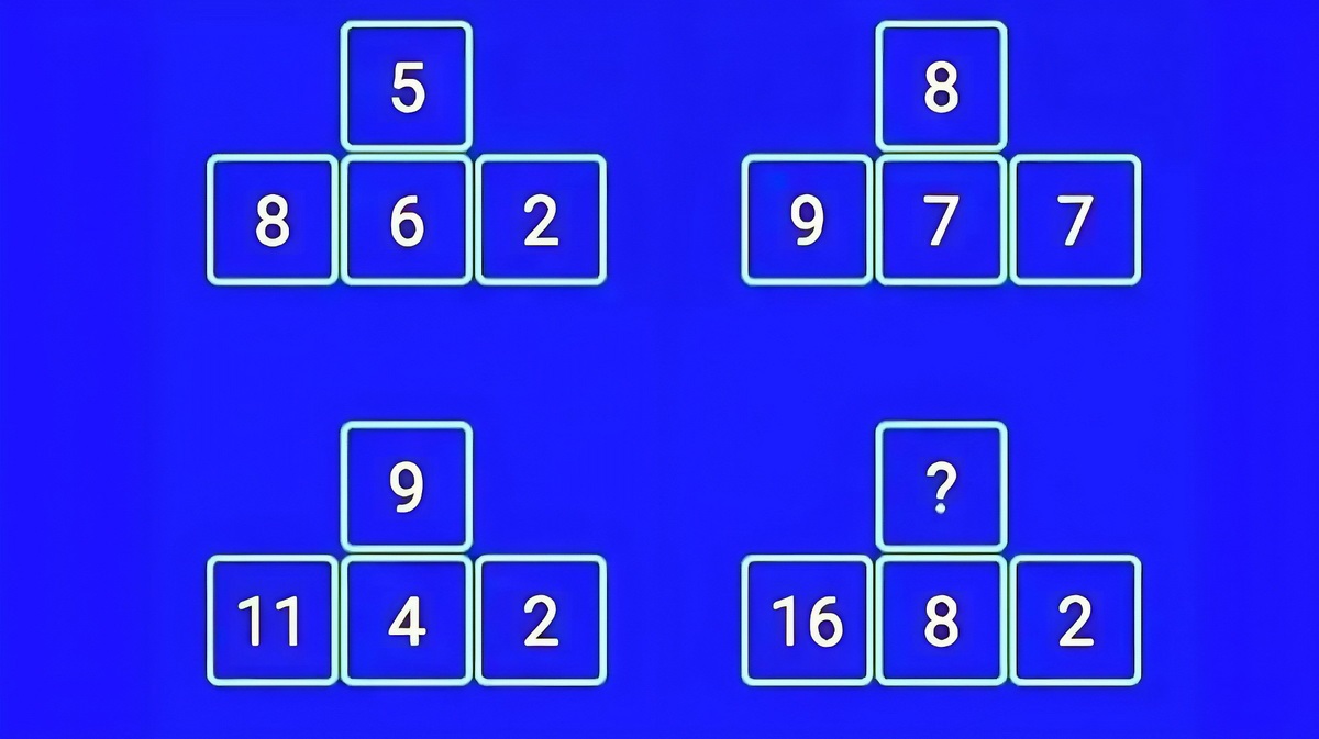 آزمون هوش ریاضی مربع چهار تکه 1