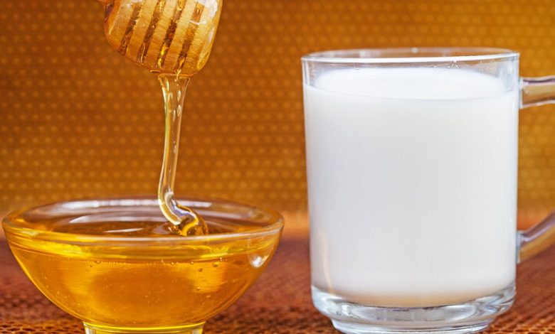 ترکیب شیر و عسل