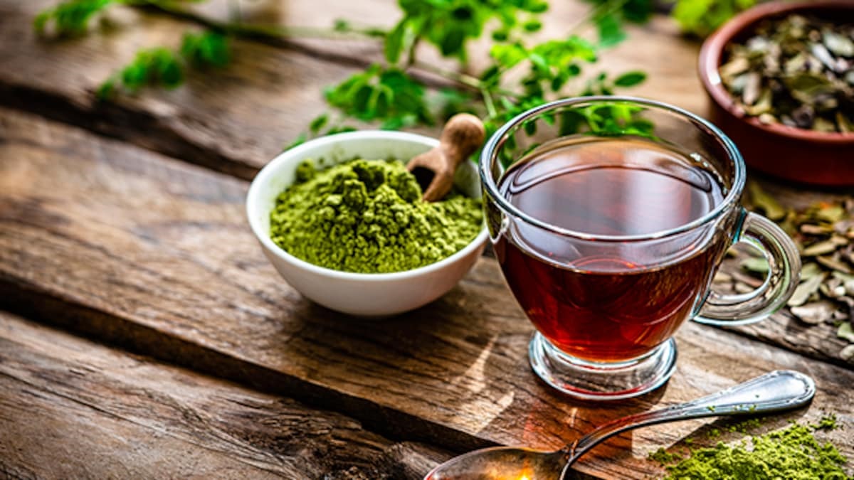 درمان گیاهی ریزش مو2- چای مورینگا