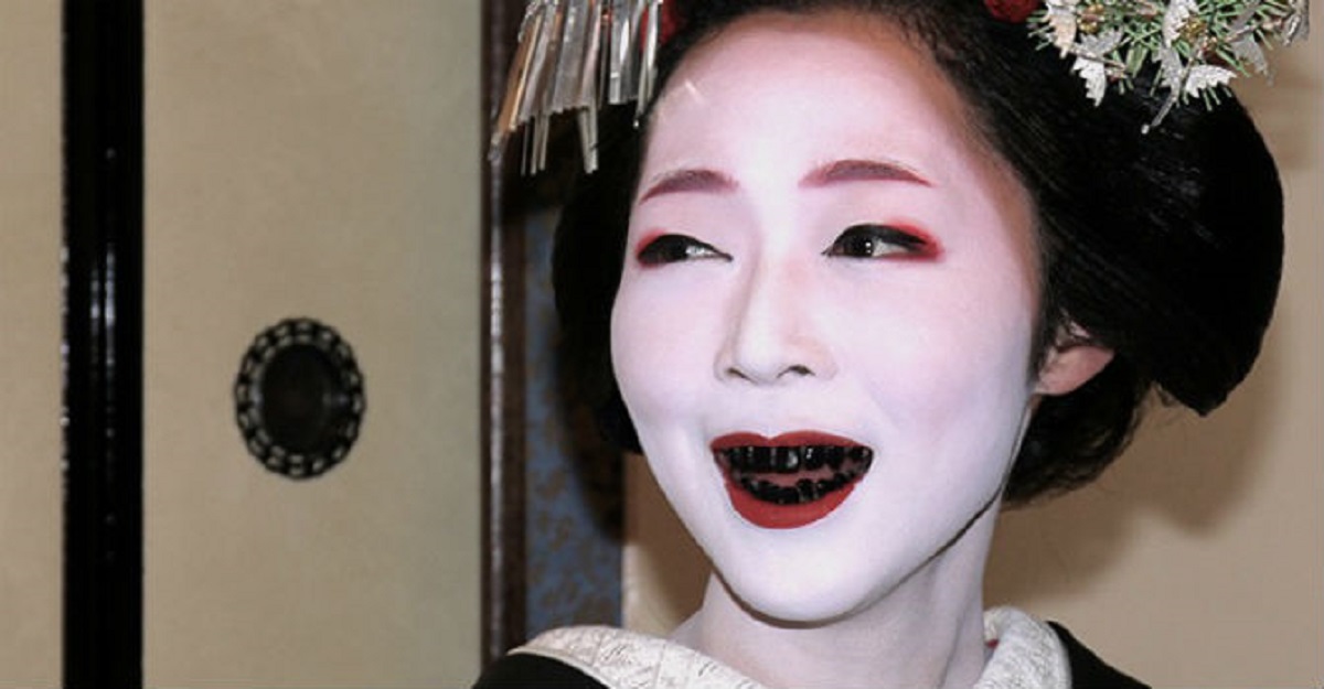 دندان‌های سیاه ژاپنی‌ها2