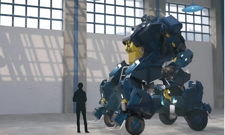 ساخت و رونمایی از رباتهایی شبیه فیلم ترانسفورمز ها 1