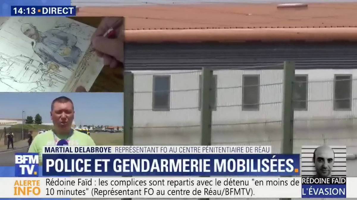 فرار از زندان با هلیکوپتر توسط مجرم فرانسوی