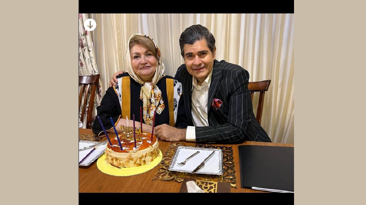سالار عقیلی و مادرش
