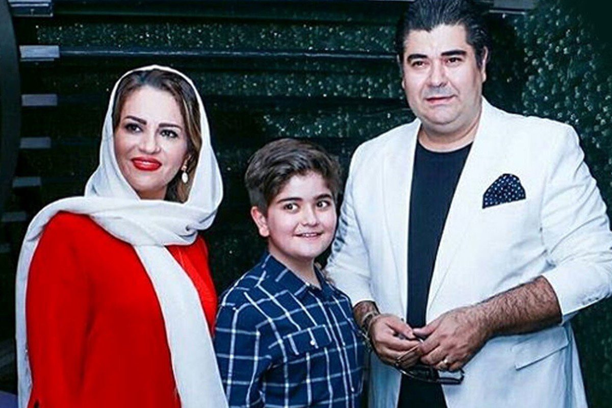 سالار عقیلی و همسرش