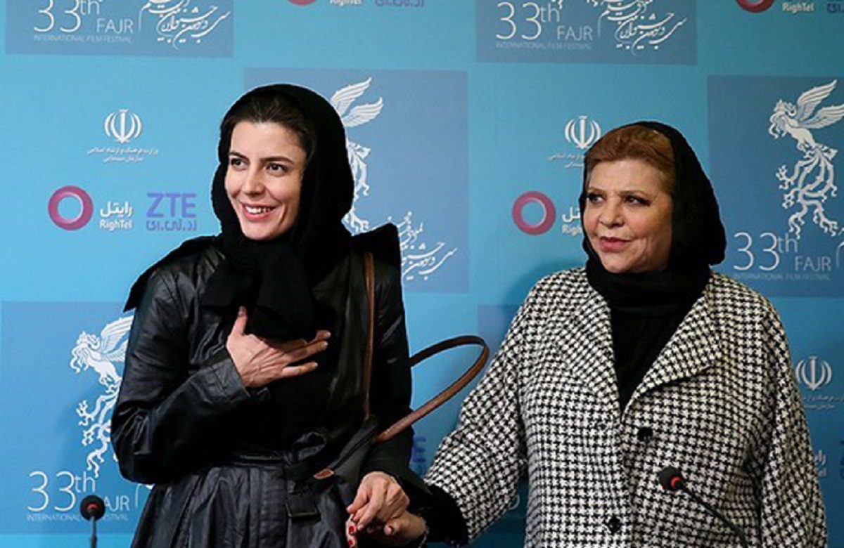 لیلا حاتمی و مادرش