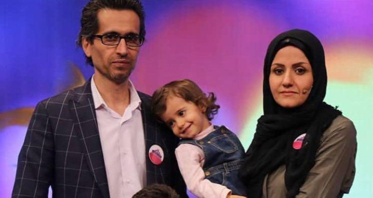 مهدی باقربیگی و همسرش