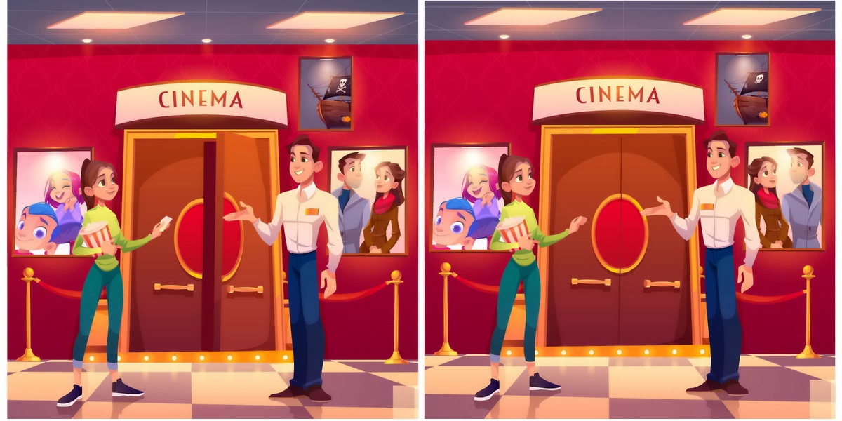 تفاوت تصویری زوج در سینما 1