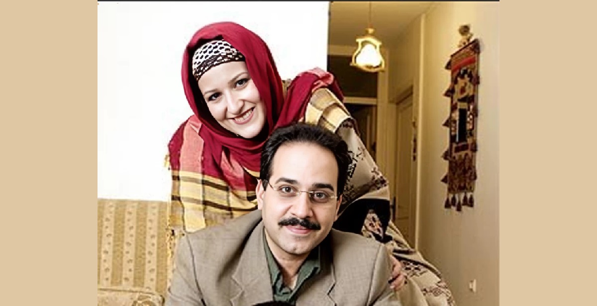 محمد نظری و همسرش