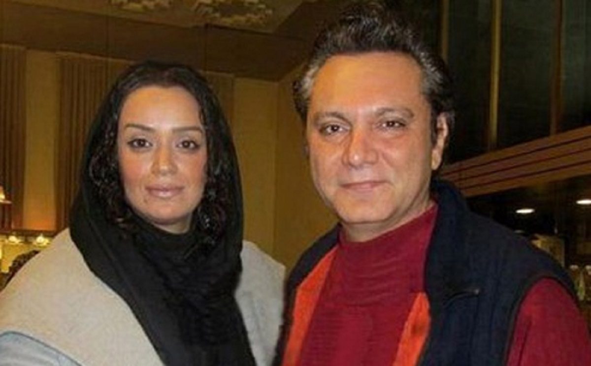 الهام چرخنده و شوهر سابقش