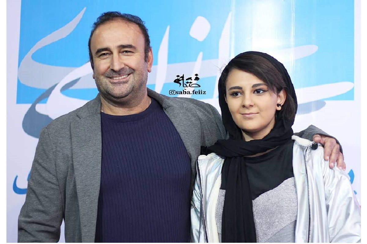 مهران احمدی و دخترش