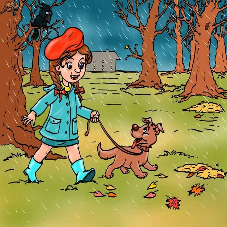 اشتباه تصویر دخترک در جنگل 1