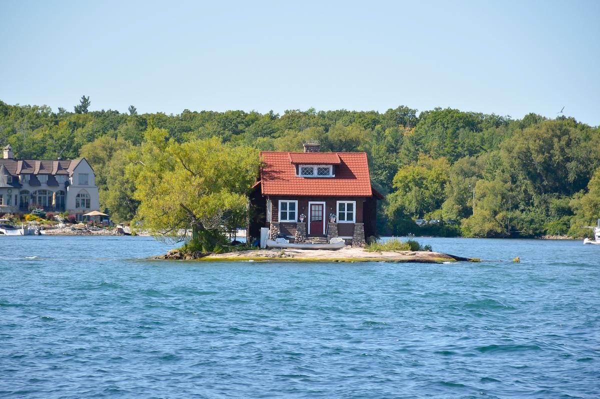 کوچکترین جزیره مسکونی جهان