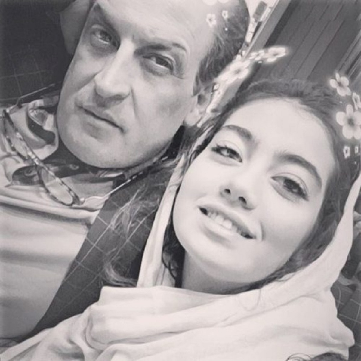 بهمن هاشمی و دخترش1