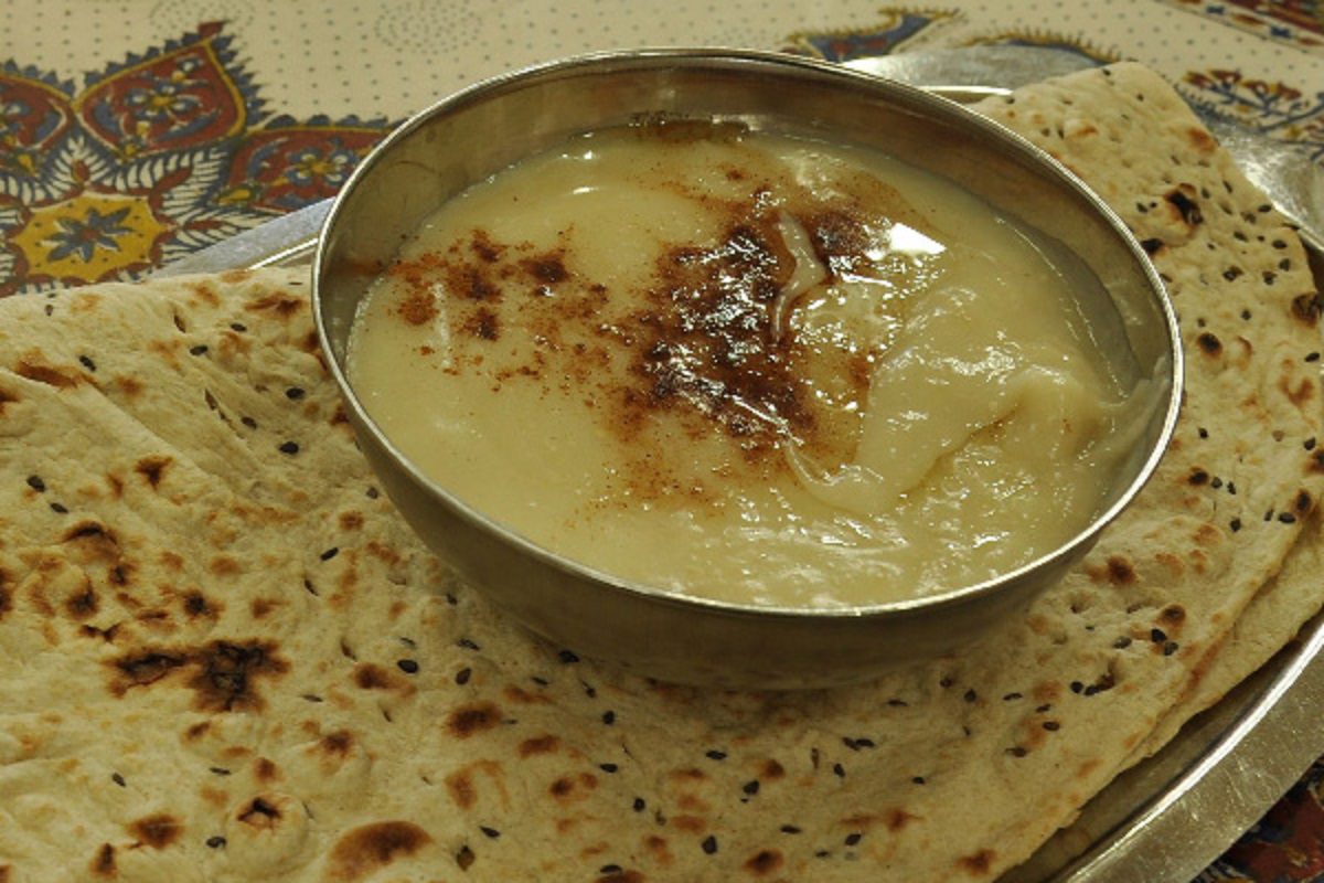 حلیم گندم بدون گوشت و مرغ4