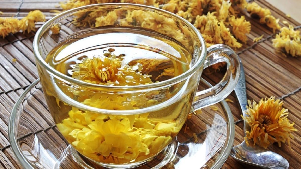 دمنوش گل داوودی