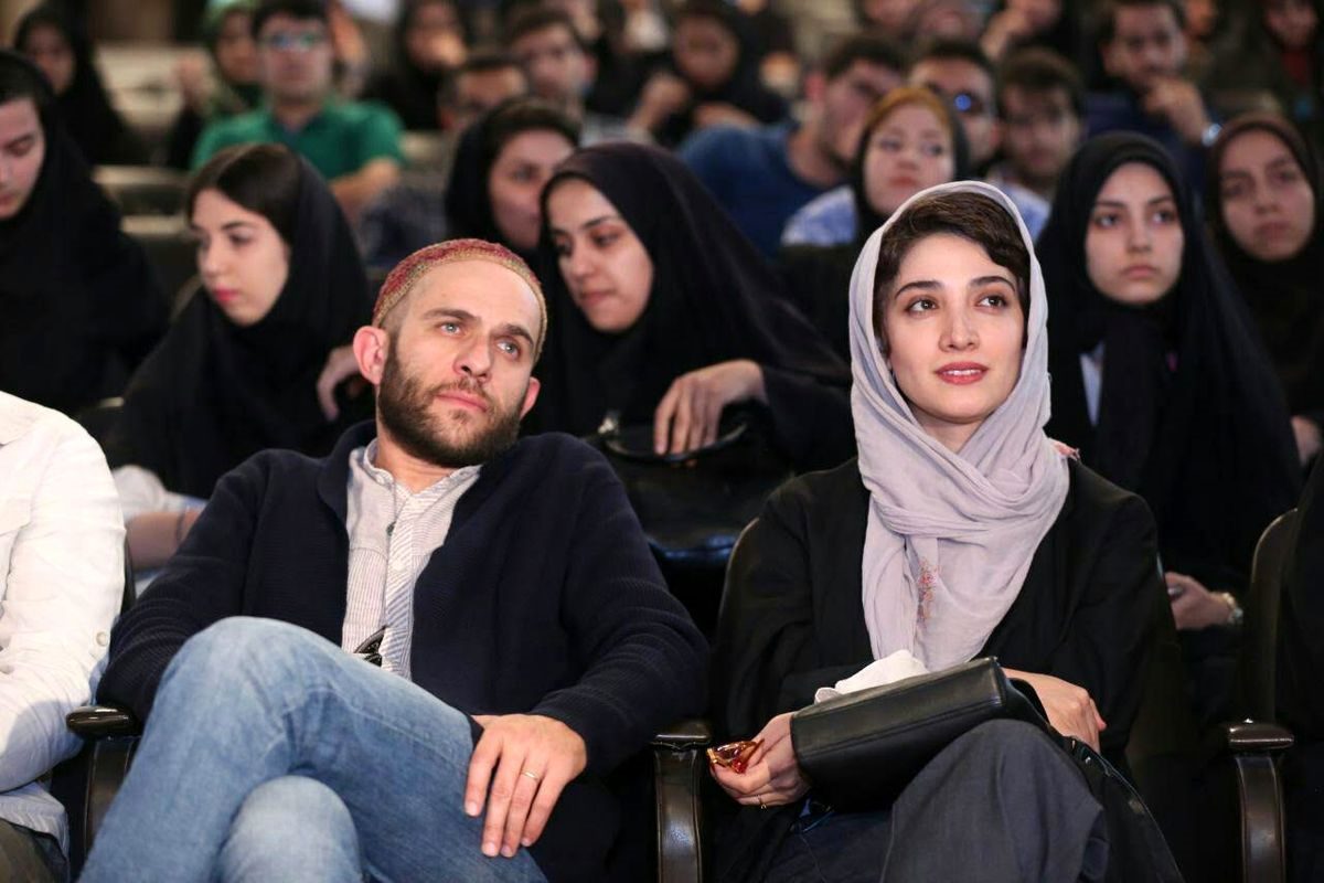 مینا ساداتی و شوهرش