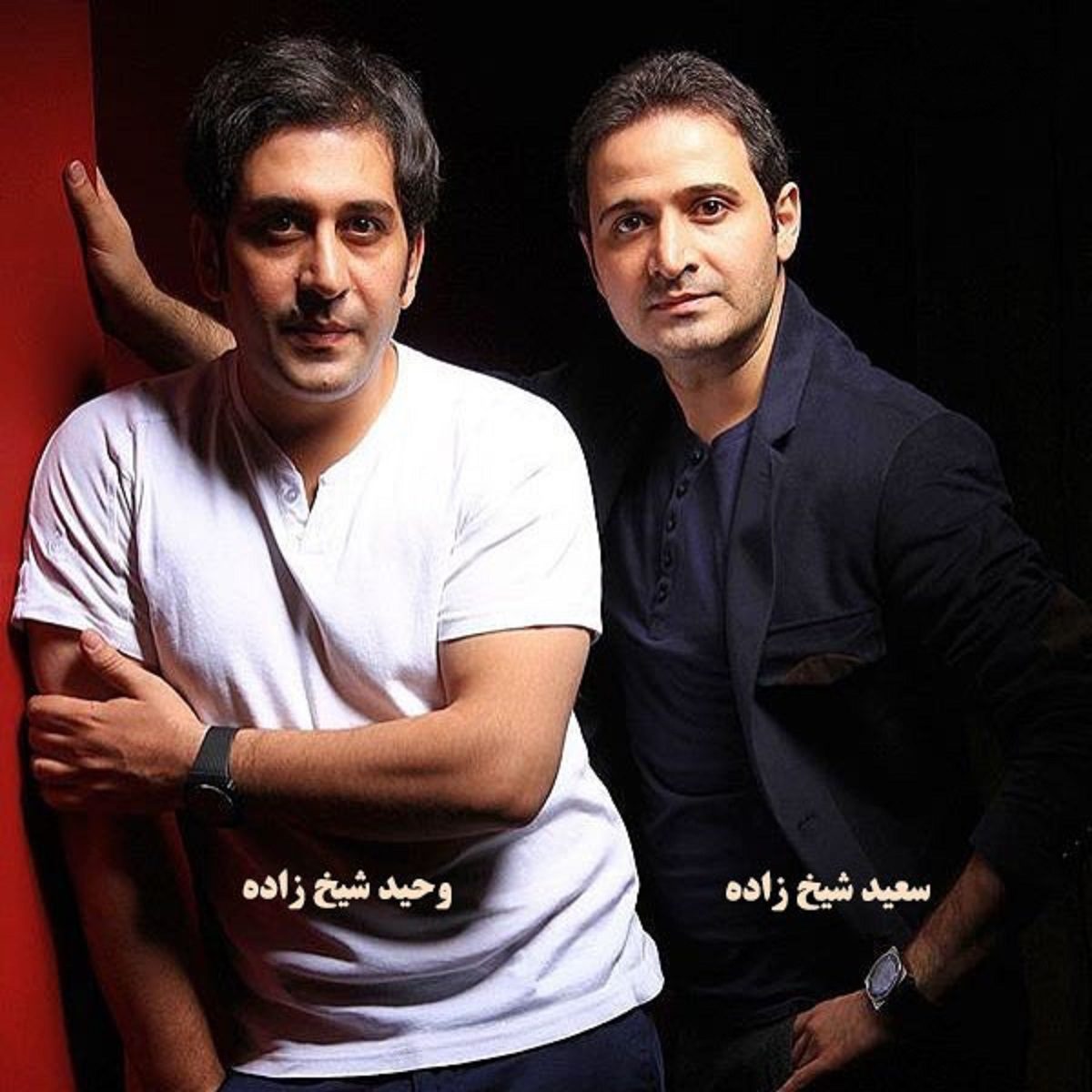 وحید شیخ زاده و برادرش