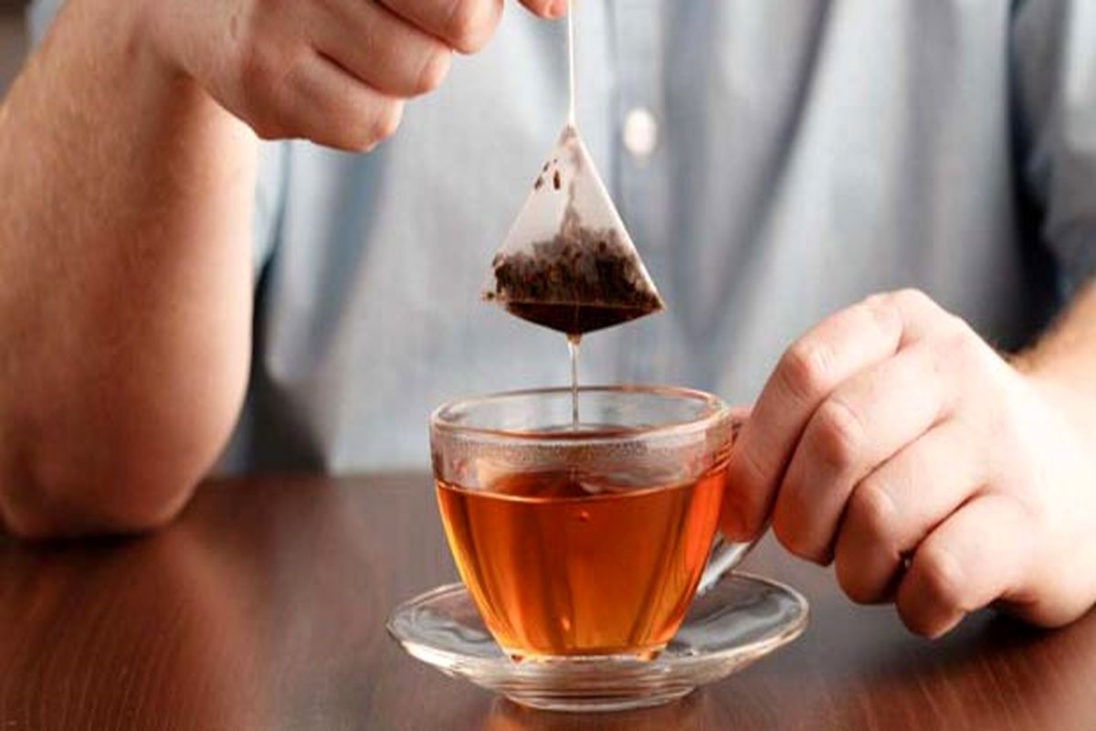 درمان خانگی تبخال با چای کیسه ای