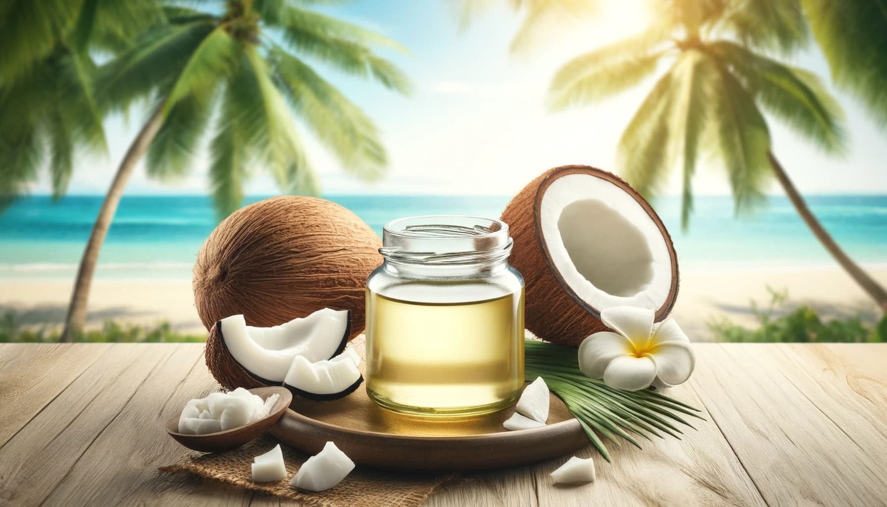 لاغری با روغن نارگیل 1