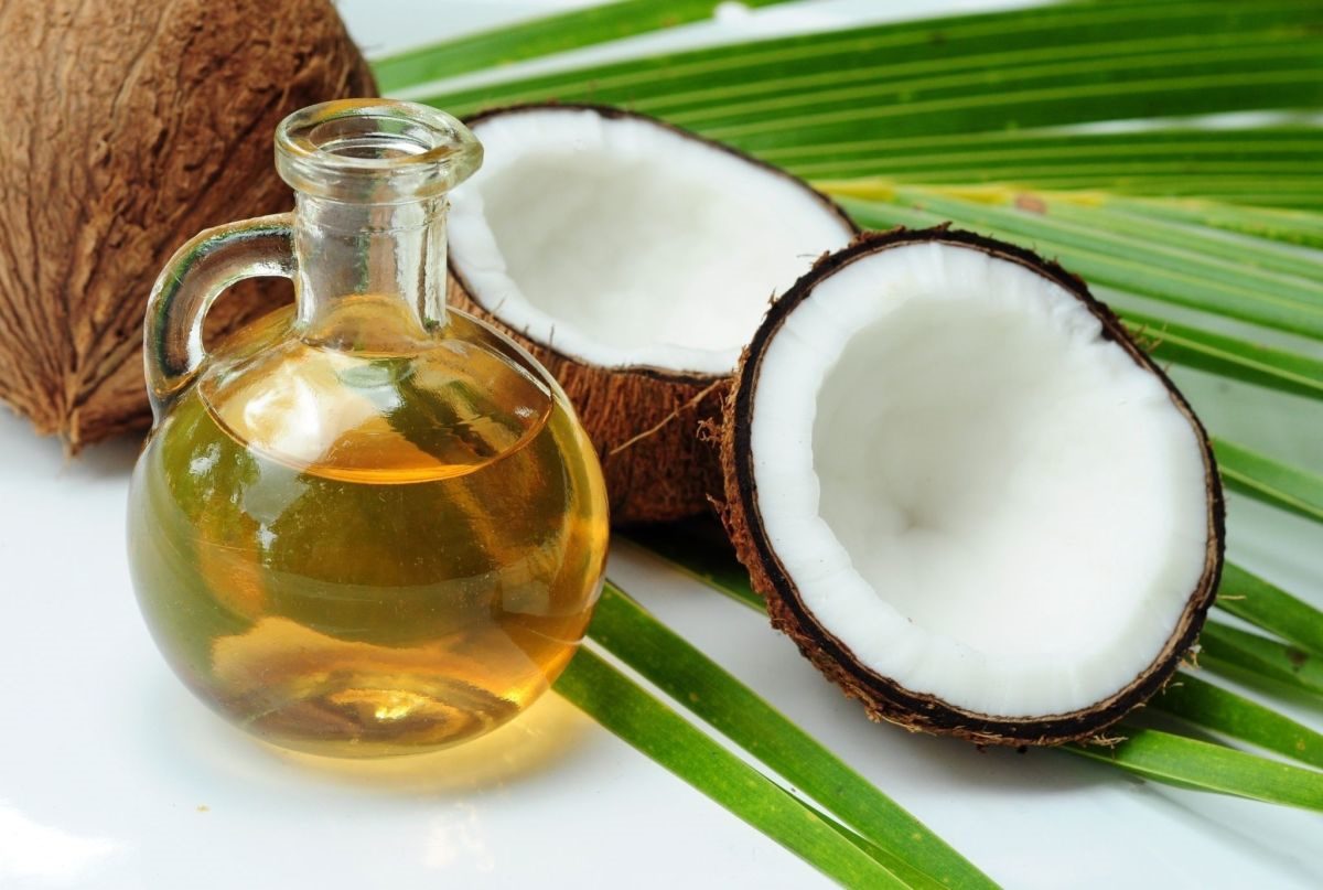 لاغری با روغن نارگیل