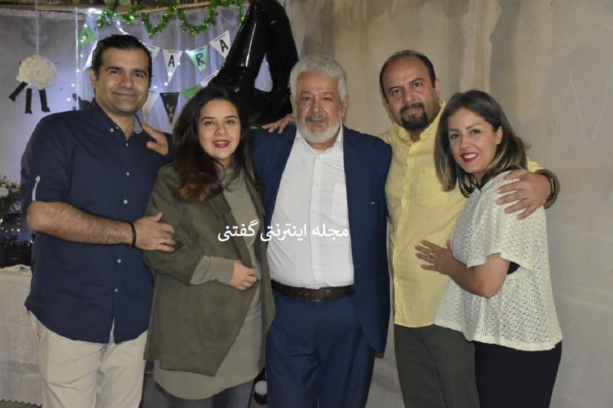 عکس خانوادگی رضا فیاضی