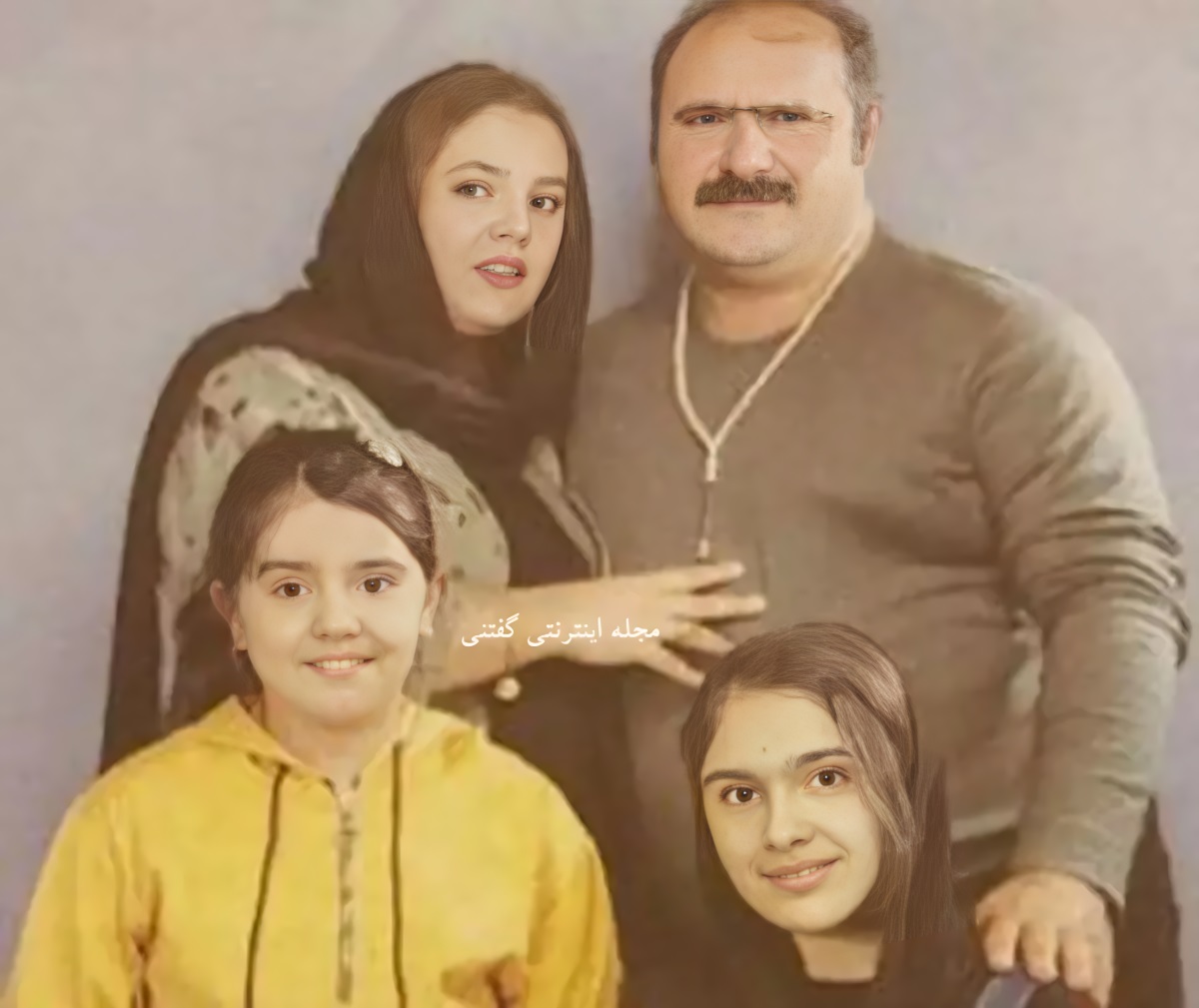 عکس خانوادگی سلمان نون خ