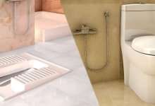 مقایسه توالت فرنگی با ایرانی