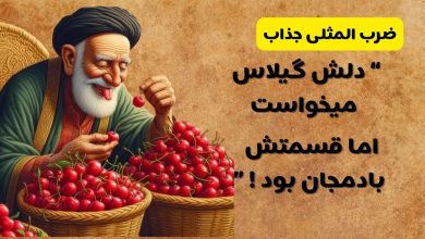 حکایت گیلاس و بادمجان