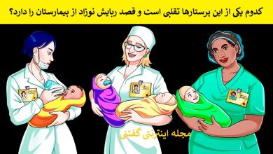 بازی فکری شناسایی پرستار تقلبی 1