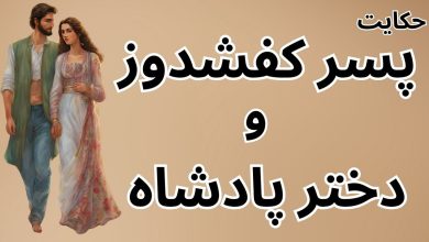 حکایت دختر پادشاه و پسر کفش دوز