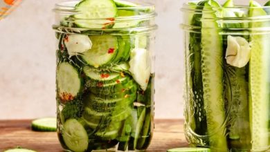 طرز تهیه خیارشور فوری1
